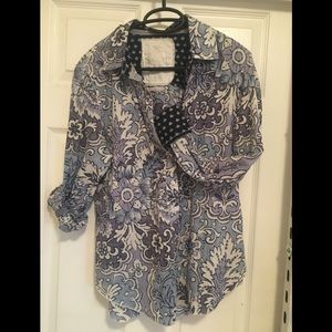 Cino Paisley Button Down